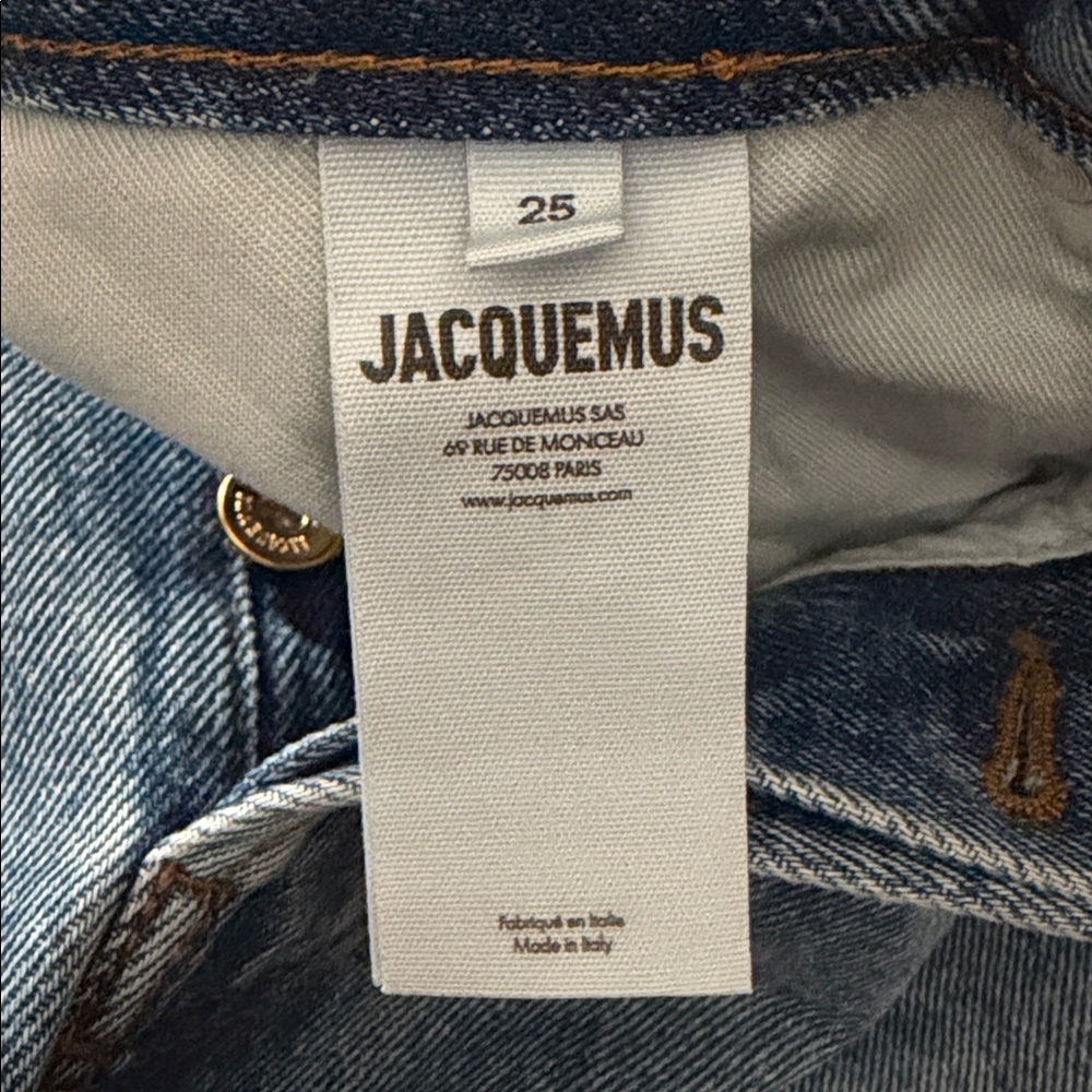 Jacquemus The straight de-Nîmes denim pants - Picture 7 of 7